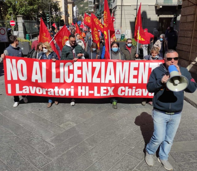 Sciopero Hi-Lex: “Nessun dipendente resti indietro”