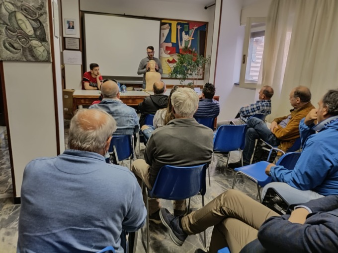 Partito il corso di primo soccorso per il gruppo di Protezione Civile