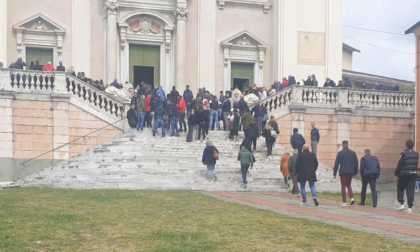 Folla ai funerali di Massimo Rosciglioni