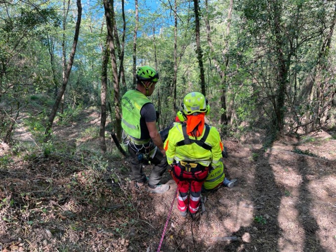 Scivola sul Monte di Portofino