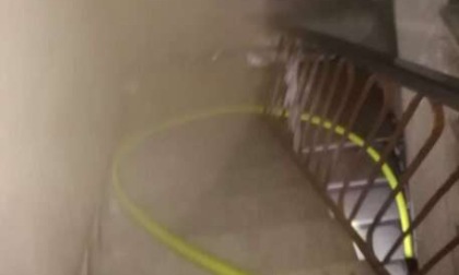 Frigo a fuoco, paura per una coppia