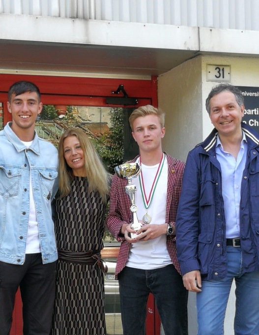 Studente del Natta vince le Olimpiadi della chimica e va a Roma