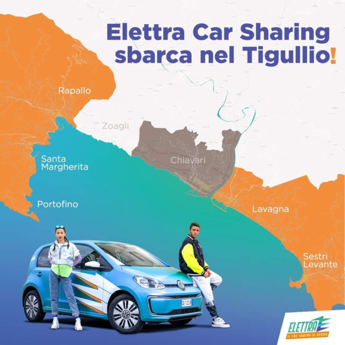 Car sharing a Chiavari, parla Elettra