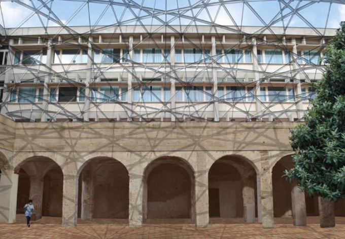 Chiostro di San Francesco, Messuti punta al restauro