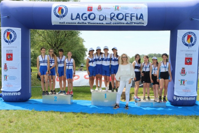 Dieci medaglie per la Canottieri  Argus di Santa Margherita Ligure a San Miniato
