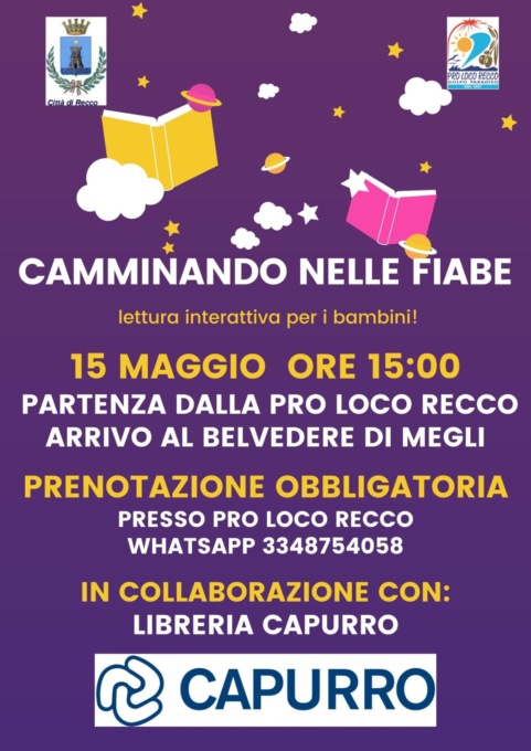 Ritorna l’appuntamento con Camminando nelle Fiabe