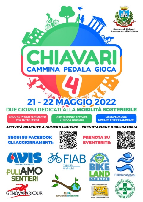 Cammina, pedala, gioca a Chiavari