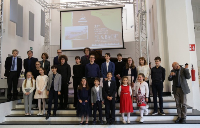 Premiati i vincitori della 35° edizione del Concorso Pianistico Nazionale J.S.Bach