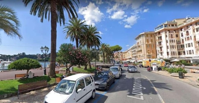 Asfaltature, chiude il lungomare di Rapallo