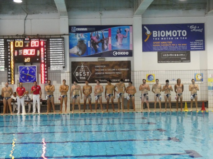 Il Chiavari Nuoto batte lo Sporting Lodi 9 a 7