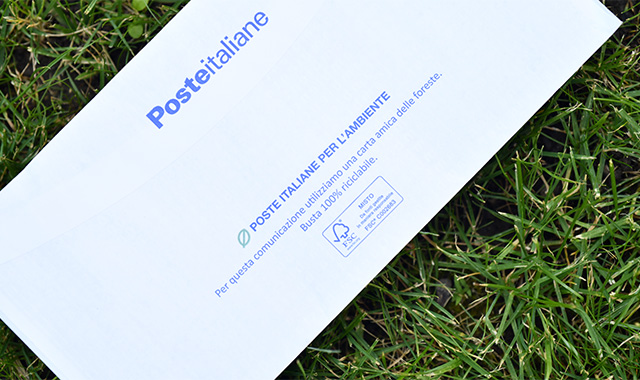 Anche nel Levante lettere e raccomandate più green