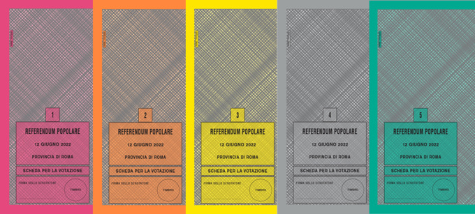 Referendum abrogativo del 12 giugno: i 5 quesiti