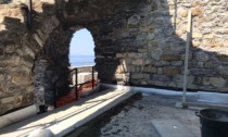 Nuova pavimentazione per Castel Dragone