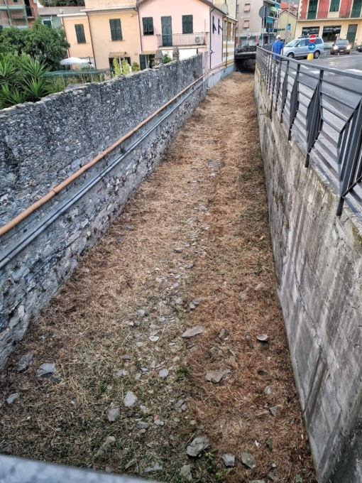 Iniziati gli interventi di manutenzione dei torrenti Rezza, Fravega e Barassi