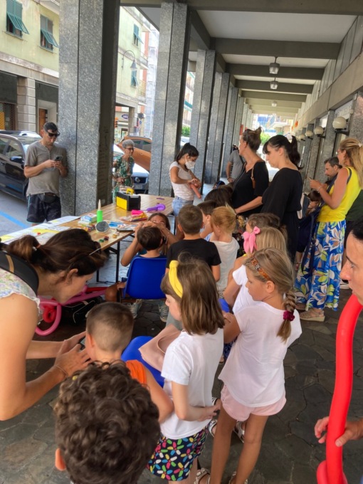 Bambini felici a Recco con l’iniziativa Happy Kids Party