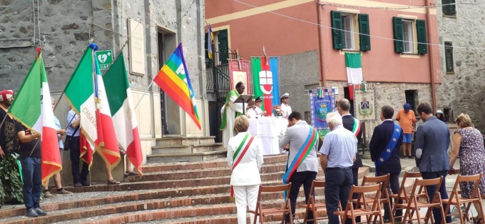 In ricordo dei partigiani fucilati in Val Cichero