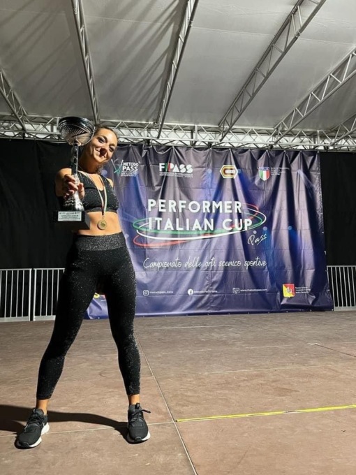 Clara Moltedo vince Performer Italian Cup