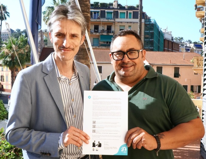 Una lettera di benvenuto in albergo per gli ospiti di Santa Margherita Ligure