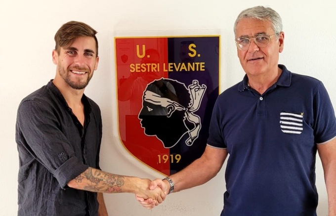 Sestri Levante, Maiko Candiano è un calciatore corsaro
