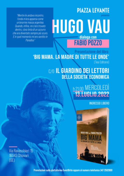 “Big Mama”, Hugo Vau presenta il suo nuovo libro
