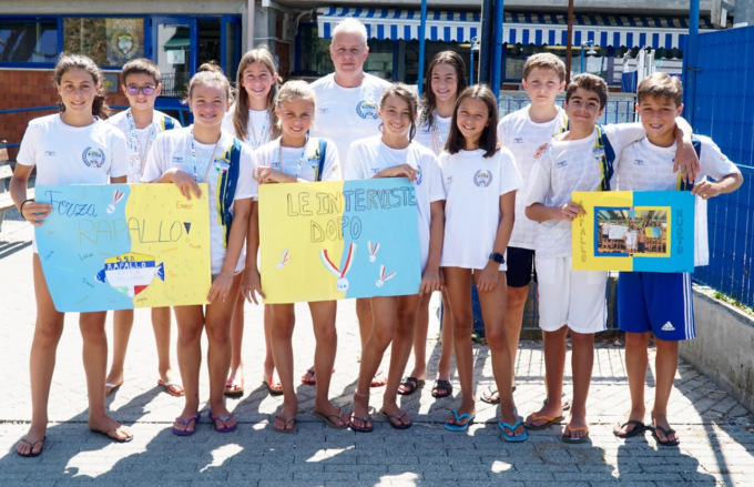 Rapallo Nuoto, nove medaglie per gli esordienti A2