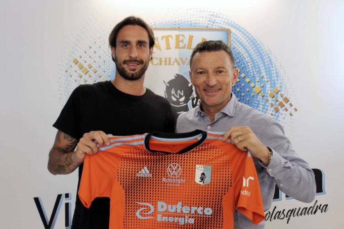 Virtus Entella, arriva in attacco Luca Zamparo