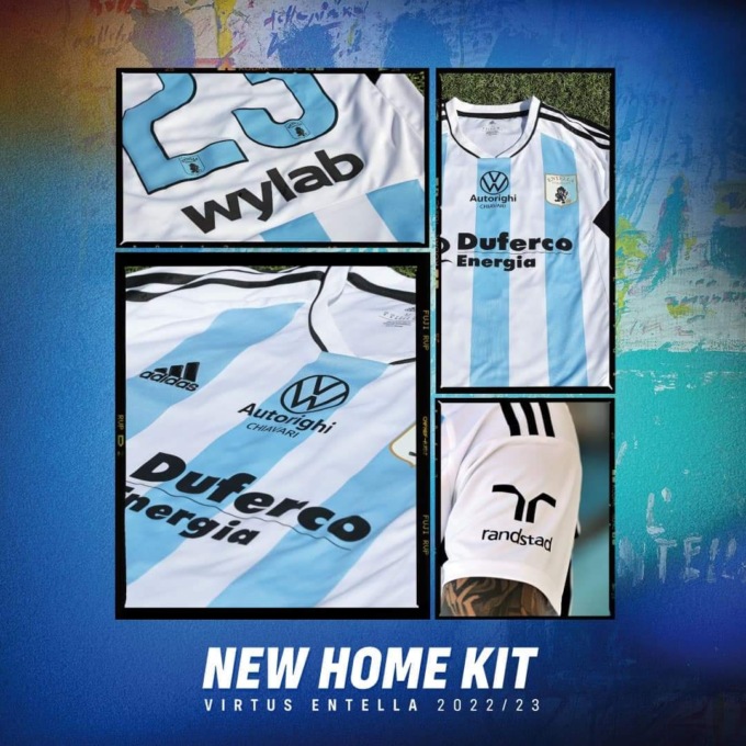 Presentata la nuova maglia della Virtus Entella