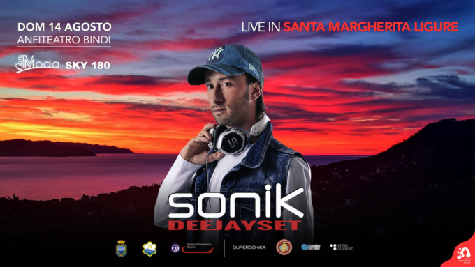 Dj Sonik in tour all’anfiteatro Bindi