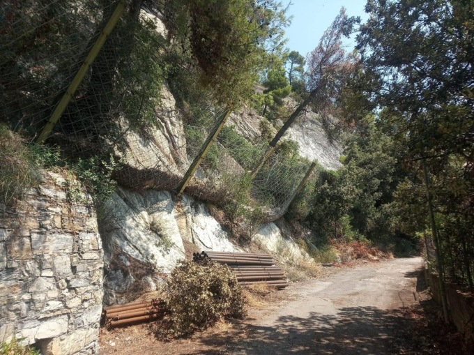 Ripresi i lavori di messa in sicurezza del Castellaro