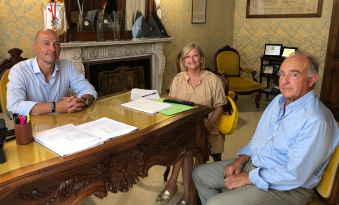 Messuti incontra la neo-presidente della Lega Navale