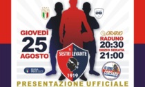 Il Sestri Levante si presenta ai suoi tifosi