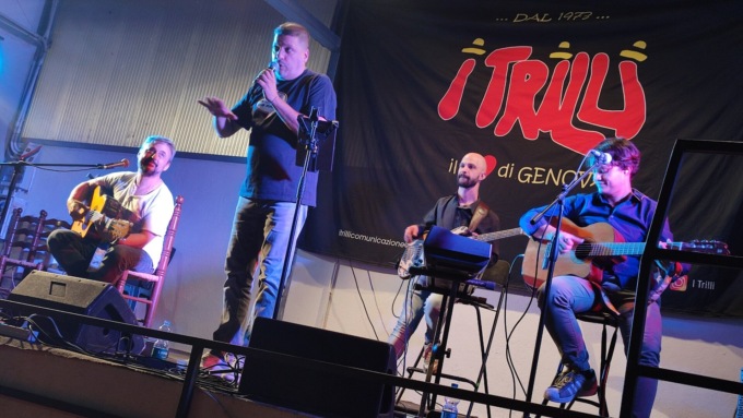 A Recco  I Trilli portano la musica genovese in Lungomare Bettolo