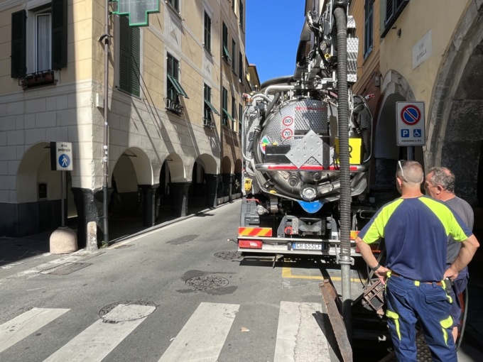 Chiavari, sicurezza dei canali delle acque