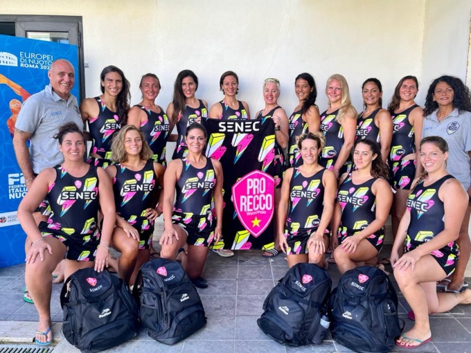 Europei Master, medaglia d’oro per la Pro Recco femminile