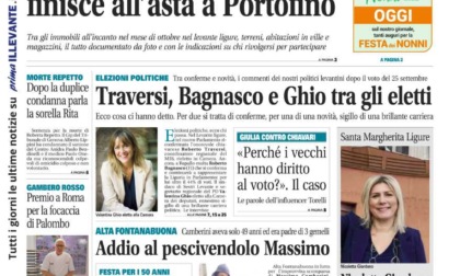 Il Nuovo Levante da oggi in edicola con inchieste, esclusive e interviste