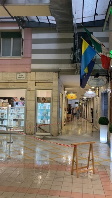 Allagamenti e polemiche a Rapallo. Il sindaco: “È stata una bomba d’acqua”