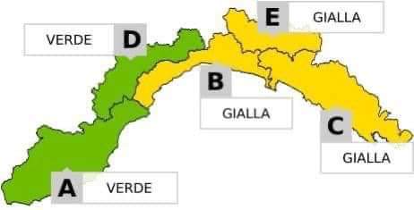 Stop all’allerta dalle 13 di oggi, tempo instabile nei prossimi giorni