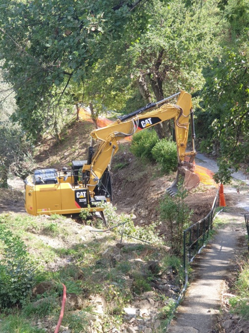 Lavori di manutenzione straordinaria al rio Baiucca