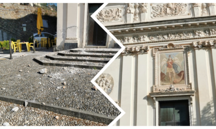 Terremoto in Liguria: danni nella chiesa di Pieve Ligure e tratto di linea ferroviaria interrotta
