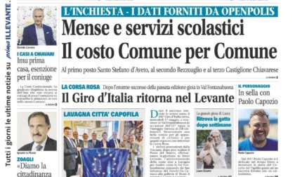 Il Nuovo Levante da oggi in edicola