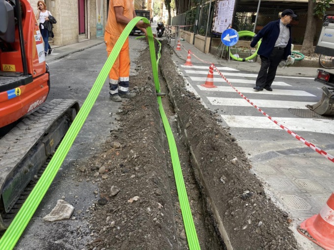 Fibra ottica a Chiavari, chiude via Vinelli