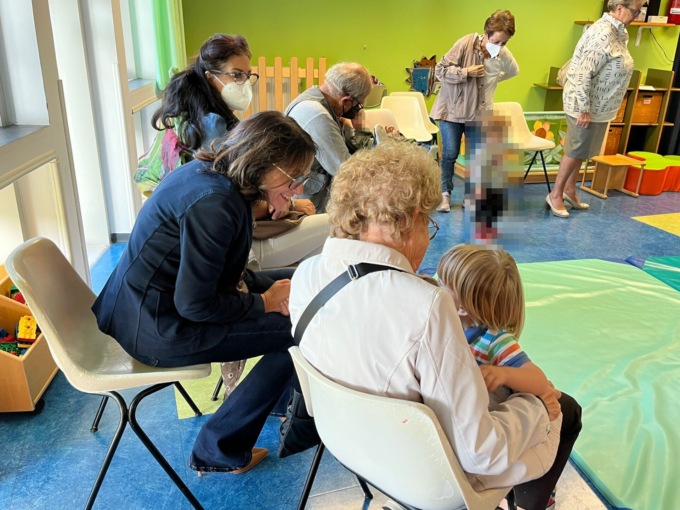 Festa dei nonni all’asilo Soracco
