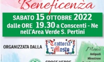 Cena di solidarietà per la Croce Verde Chiavarese Sezione di Ne