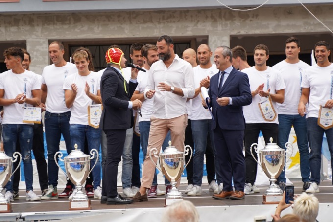 La Pro Recco incontra la città ed espone tutti i trofei vinti