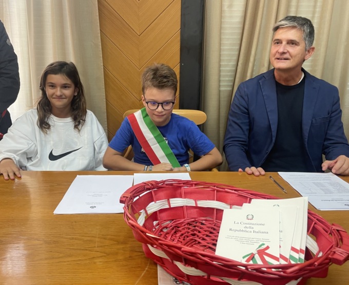 Cogorno, Lorenzo Solari è il primo sindaco dei ragazzi