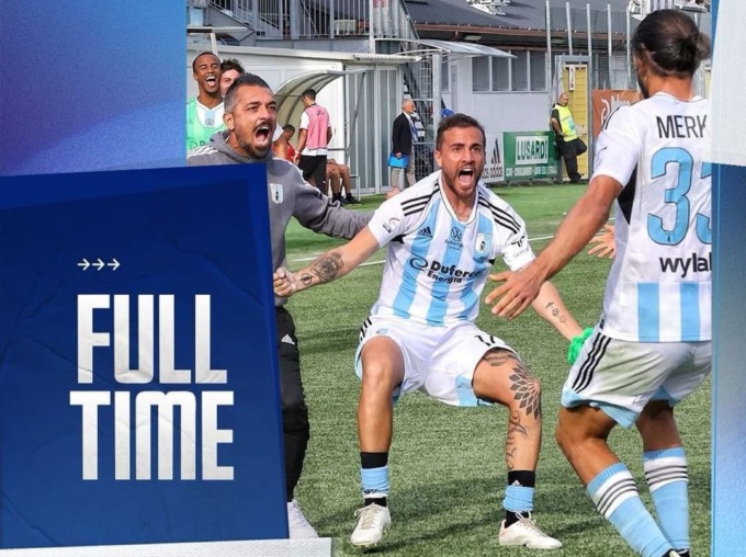 La Virtus Entella piega l’Olbia 2-1 al Comunale