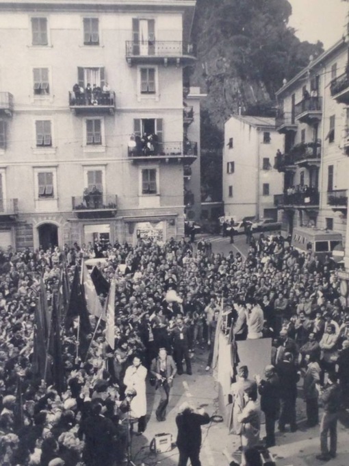 Intitolato a Enrico Berlinguer lo slargo tra via della Libertà e via Paggi a Riva