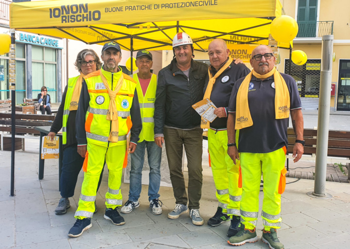 Protezione Civile, a Moneglia la manifestazione per la campagna informativa “Io non rischio”