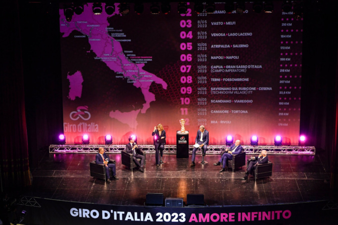 Il Giro d’Italia 2023 transiterà nel Levante ligure