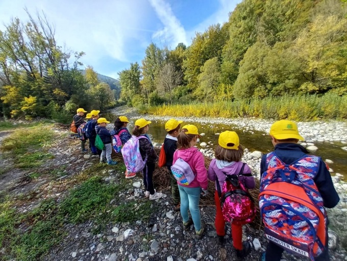 “Puliamo il mondo”, i bambini di Rezzoaglio hanno pulito le sponde dell’Aveto